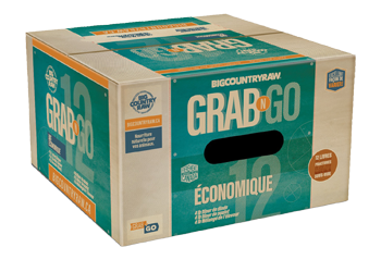 Big Country Raw grab-n-go economique